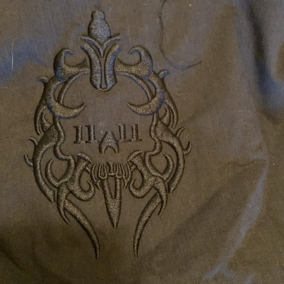 Cotton garment bag with gorgeous embroidered logo - Picture 8 of 9